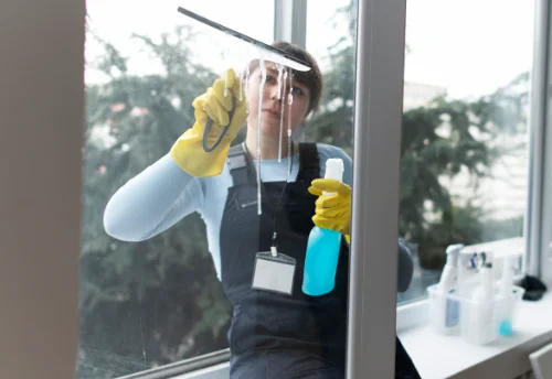 Nettoyage de vitres intérieures et extérieures à Vaudemange